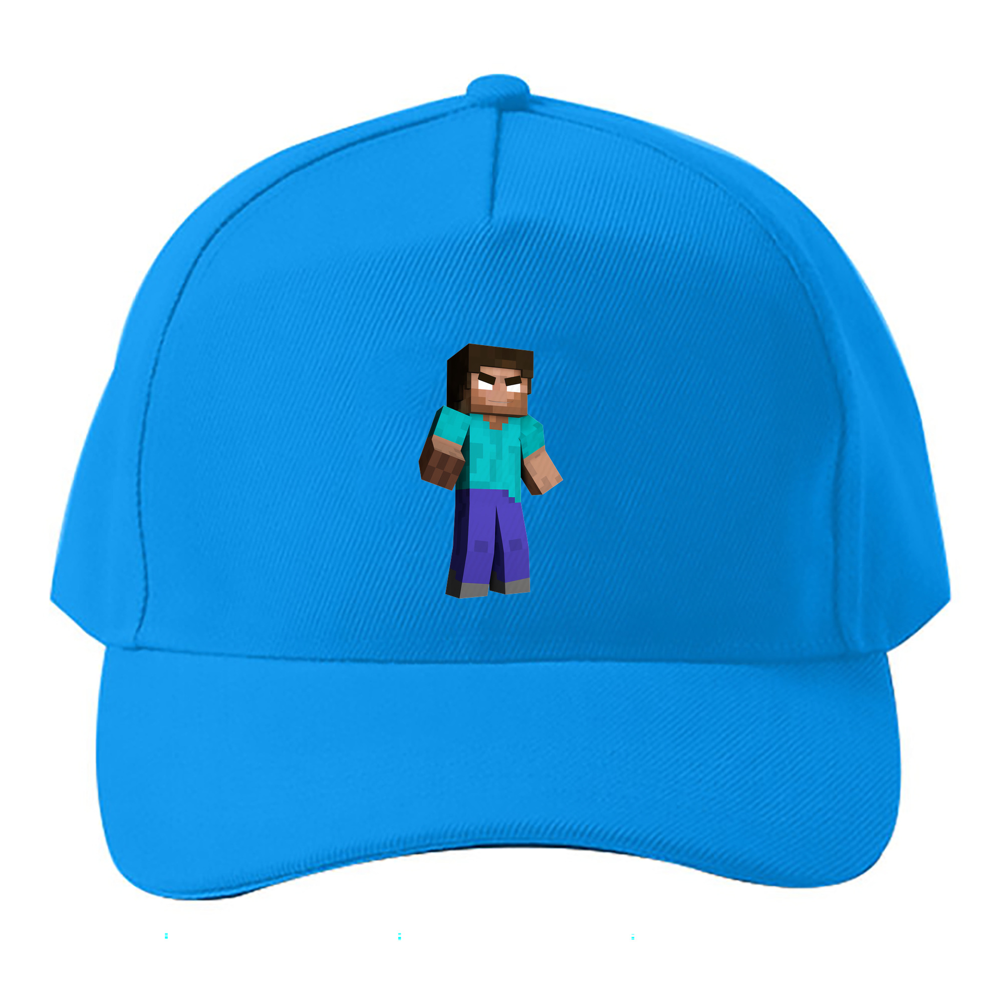 （画像用） マインクラフト ブロックの世界 Minecraft MC Block world ベースボールキャップ 綿100％ 男女兼用 帽子 スポーツ